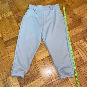 SOLD 2 pairs EASTON BASEBALL PANTS M and L